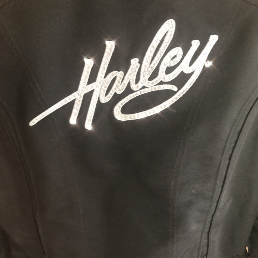 Harley Davidson Nylon Rhinestone jacket